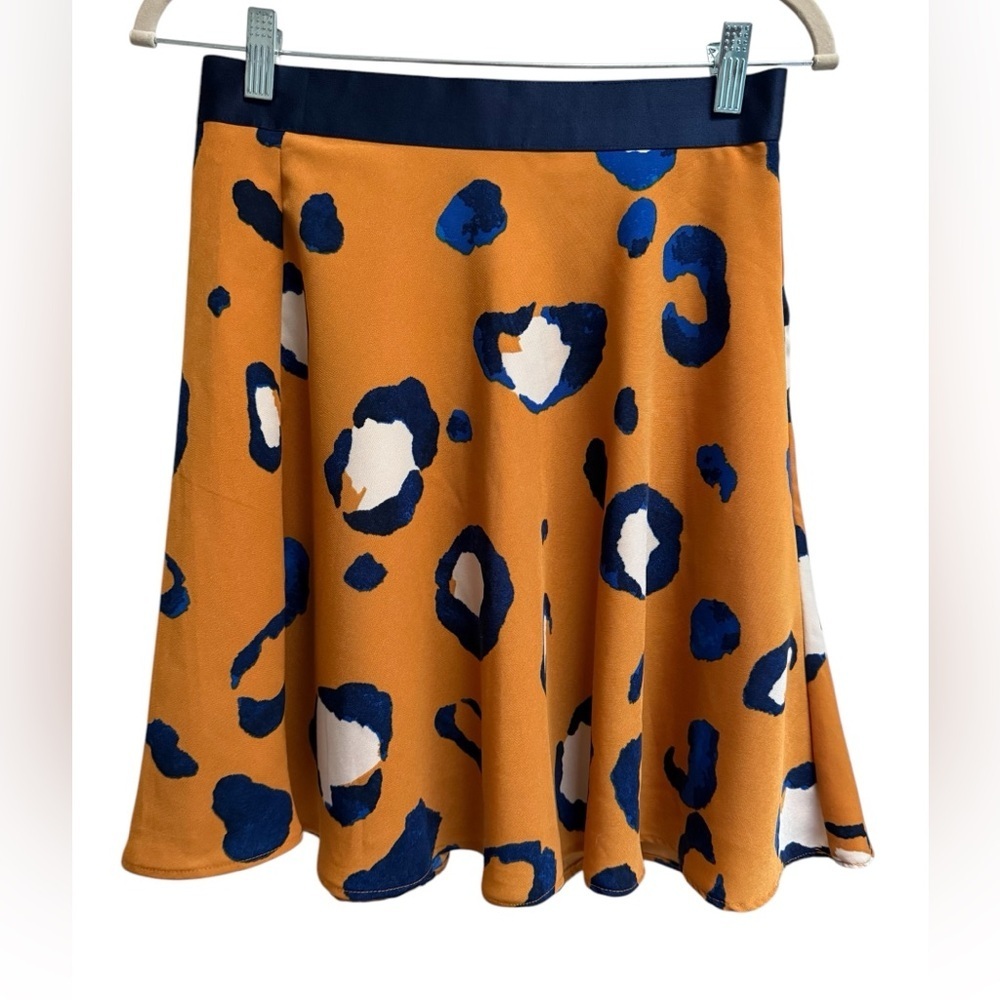 3.1 PHILLIP LIM for TARGET Women’s Orange Blue Animal Print Skirt - size 6